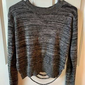 “Backless” Sweater